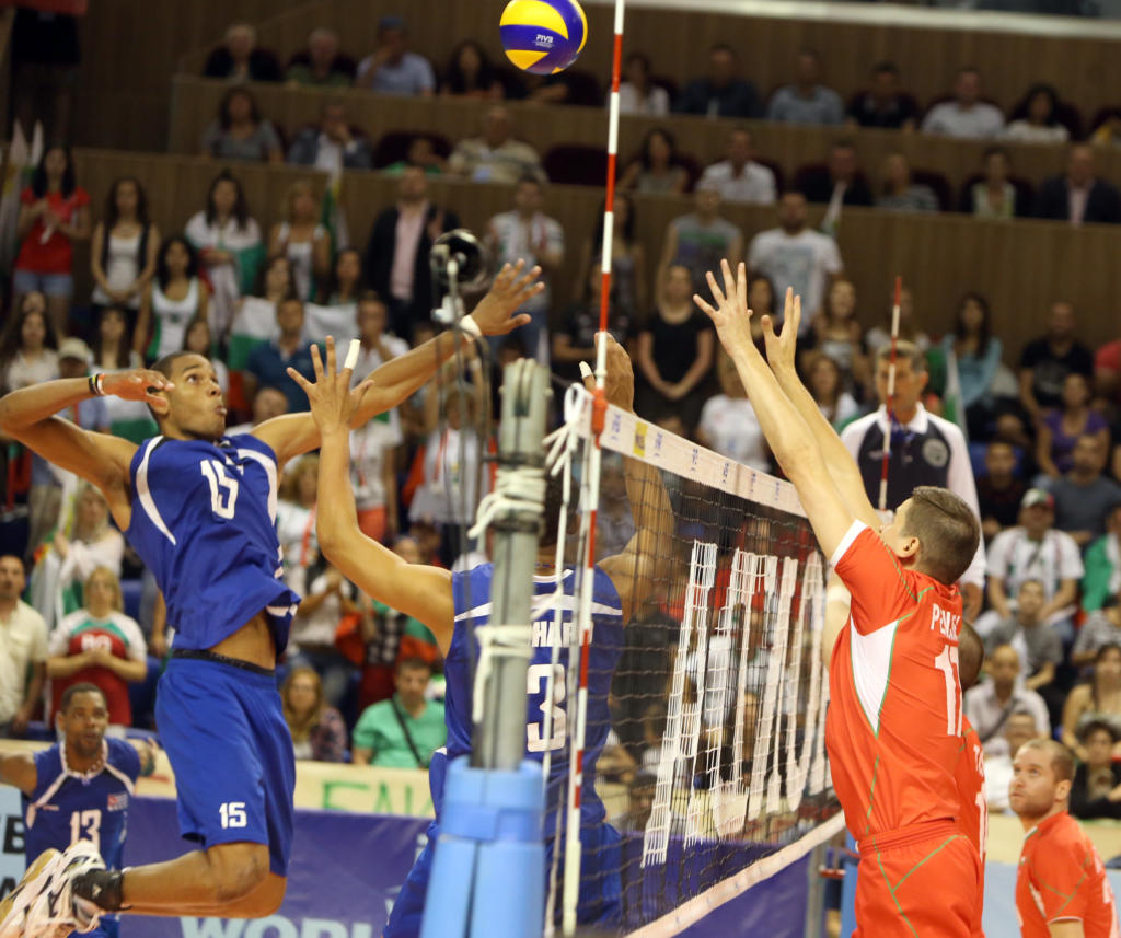 Albo lidereó el ataque cubano. Foto: FIVB