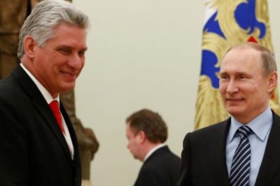 Recibe presidente Vladimir Putin a delegación cubana