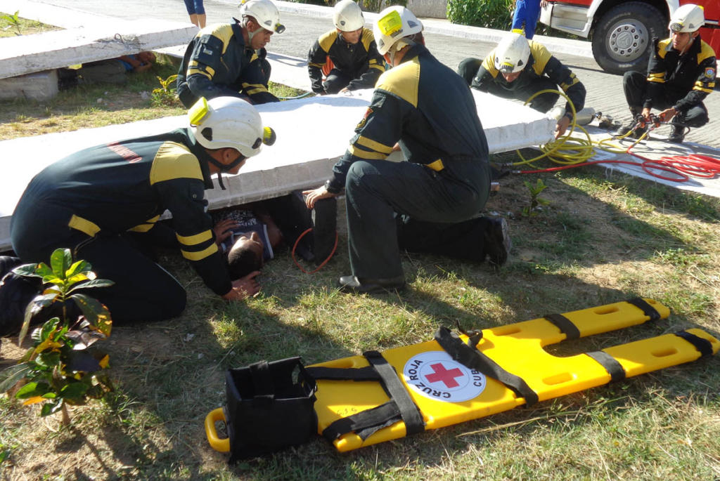 En Pinar del Río realizaron ejercicios prácticos con la ocurrencia de sismos.