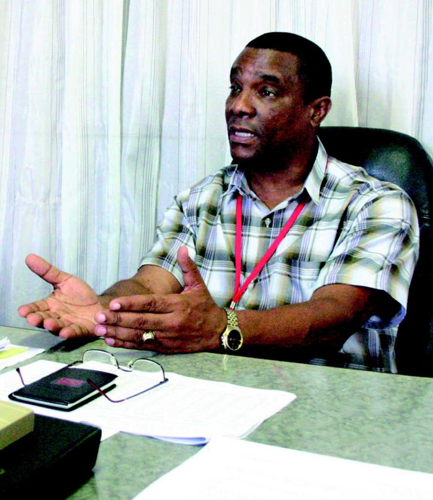 Pedro Víctor Simón Rodríguez, secretario general del Sindicato Nacional de Trabajadores del Comercio, la Gastronomía y los Servicios (SNTCGS)