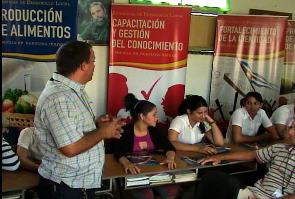 Actividades de capacitación realizadas por el proyecto en las comunidades.