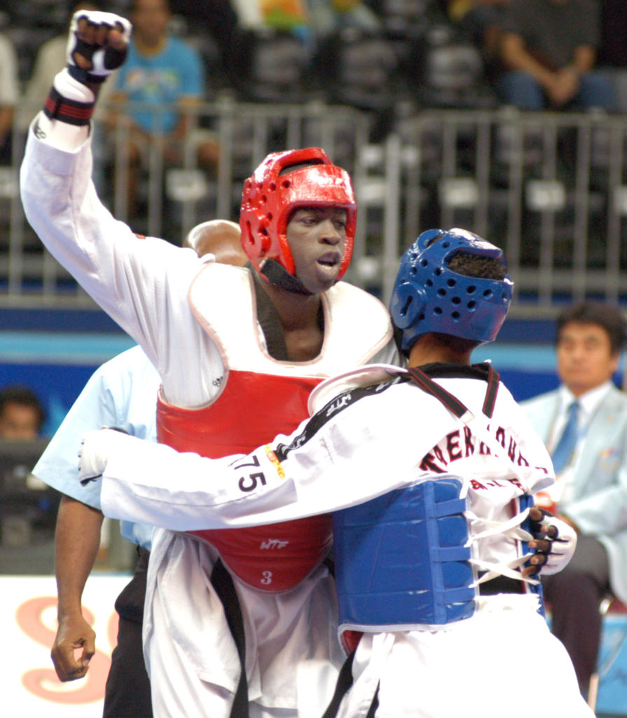 Ángel Valodia Matos, el primer campeón del taekwondo.