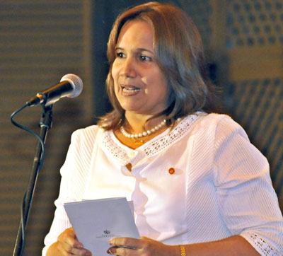 El bloqueo norteamericano a Cuba y otros temas centraron hoy la agenda del encuentro entre varios políticos italianos y la vicepresidente de la Asamblea Nacional del Poder Popular (Parlamento) de la isla, Ana María Mari. Foto: Tomado de PL