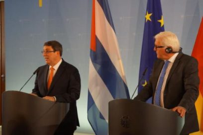 Sostienen conversaciones oficiales Ministros de Relaciones Exteriores de Cuba y Alemania