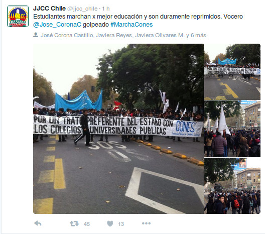 Foto: Captura de pantalla de Twitter realizada el 5 de mayo de 2016