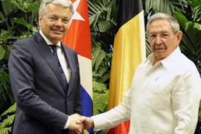 Recibió Raúl al Canciller belga