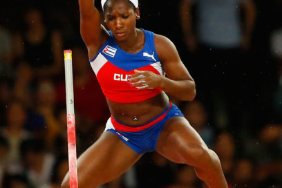 Yarisley Silva acabó tercera en Rabat