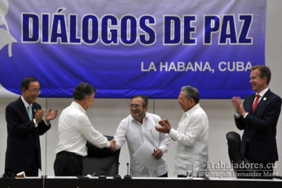 Histórico acuerdo por la paz en Colombia