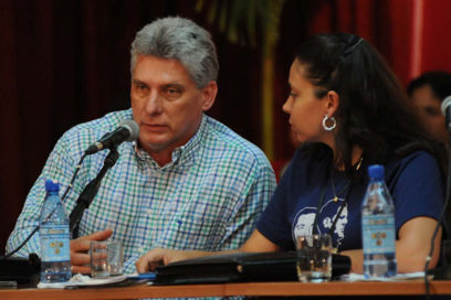 Presente Díaz-Canel en III Pleno del Comité Nacional de la UJC