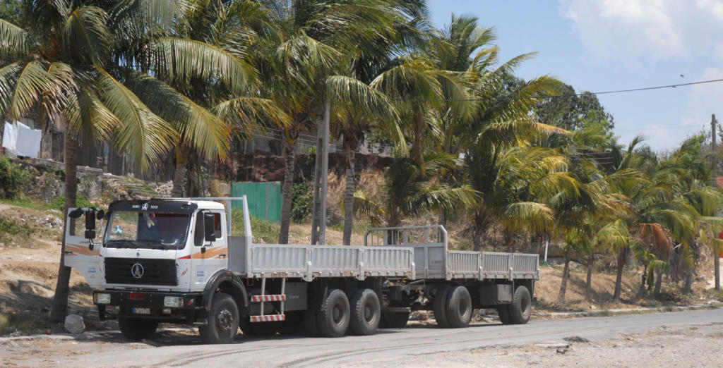 Un solo camión destinado para cargar en una jornada de trabajo. Foto: Agustín Borrego 