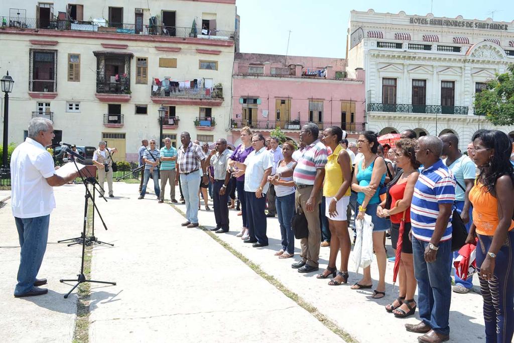 Homenaje de los portuarios a Aracelio Iglesias • Trabajadores