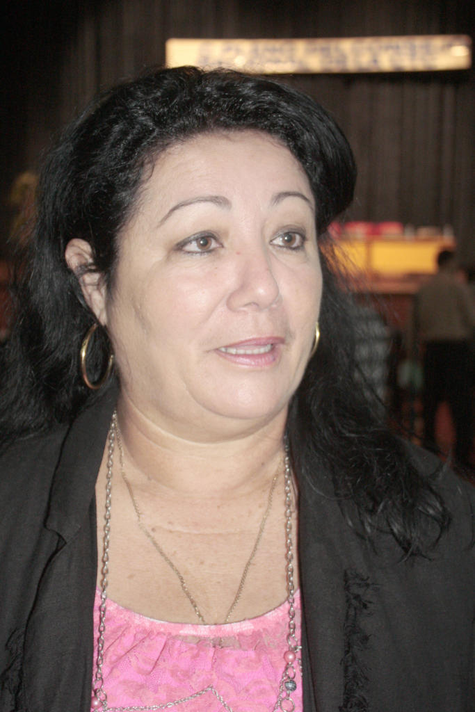 El 26 de Julio será un incentivo para aportar al desarrollo de la provincia, expresó Mercy Rodríguez Crespo, secretaria general de la CTC en Sancti Spíritus. Foto: René Pérez Massola