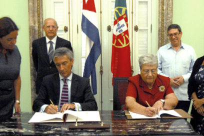 Firman Portugal y Cuba memorándum sobre formación diplomática