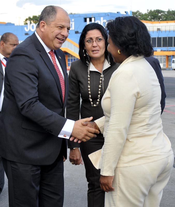 Presidente de Costa Rica, Sr Luis guillermo Solís. Foto: José Rodríguez Robleda