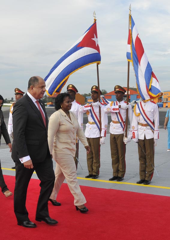 Presidente de Costa Rica, Sr Luis guillermo Solís. Foto: José Rodríguez Robleda