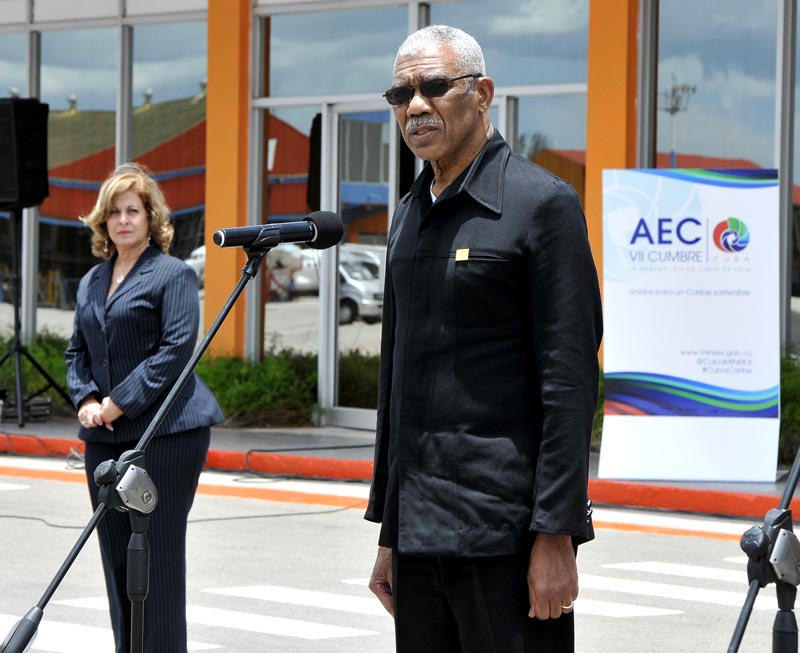 Presidente de Guyana. Foto: José Rodríguez Robleda