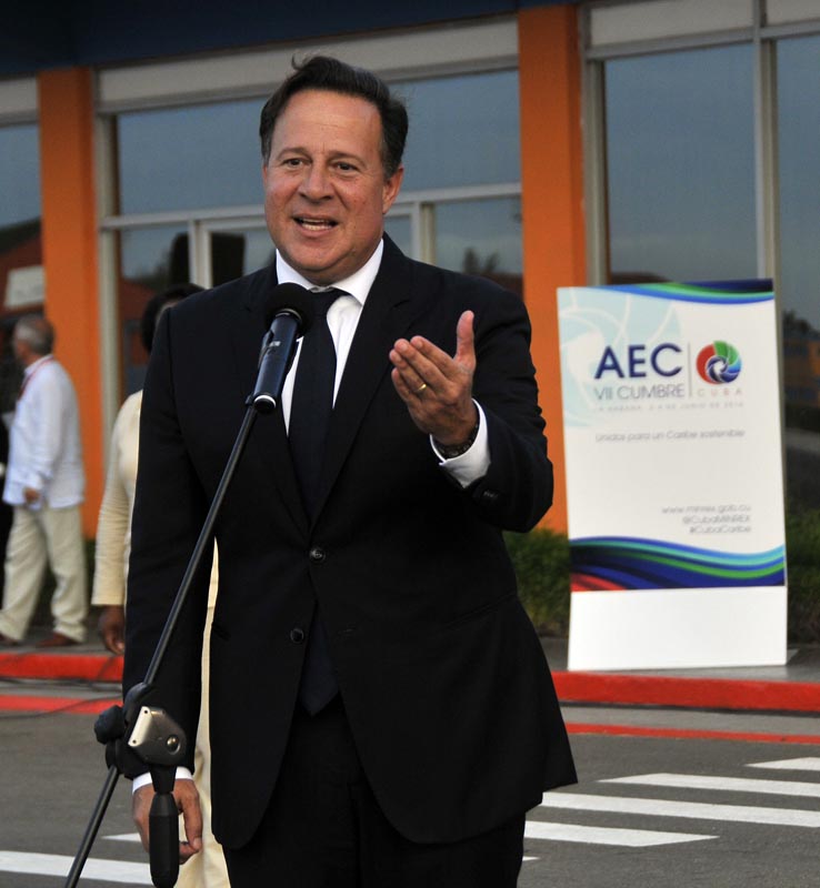Presidente de Panamá, Sr Juan Carlos Varela. Foto: José Rodríguez Robleda