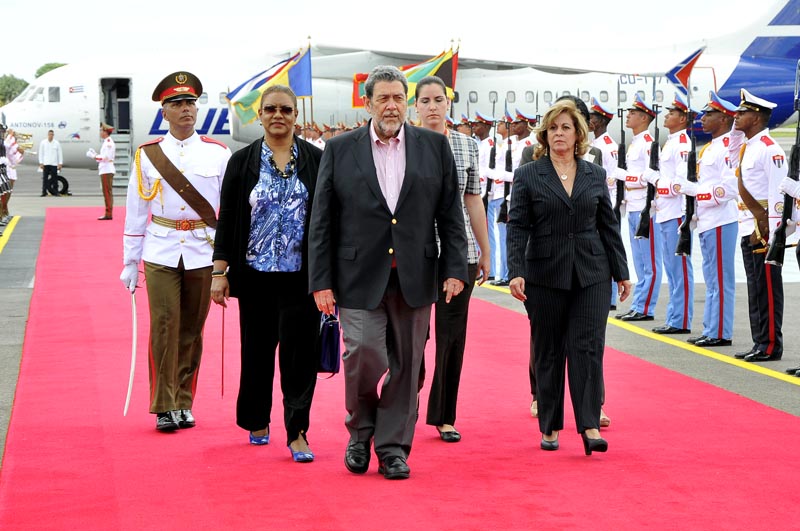 Ralph Gonsalves, Primer ministro de San Vicente y las Granadinas. Foto: José Rodríguez Robleda