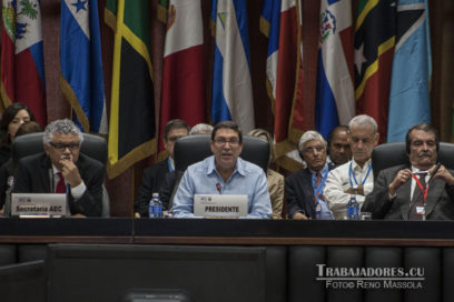 Inaugura canciller cubano reunión de ministros de AEC