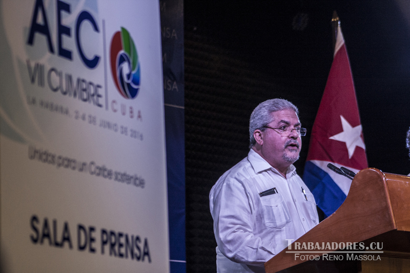 Manuel Aguilera, director general de la dirección de América Latina y el Caribe del Minrex.