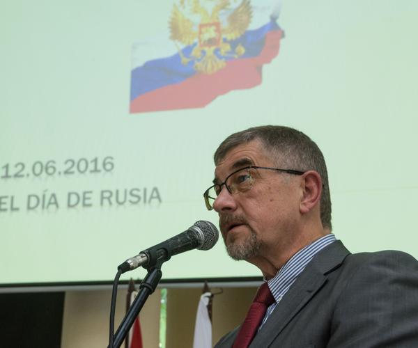 Mijail L. Kamynin, embajador de Rusia en Cuba. Foto: Marcelino Vázquez