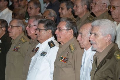 Preside Raúl acto por aniversario 55 del Ministerio del Interior