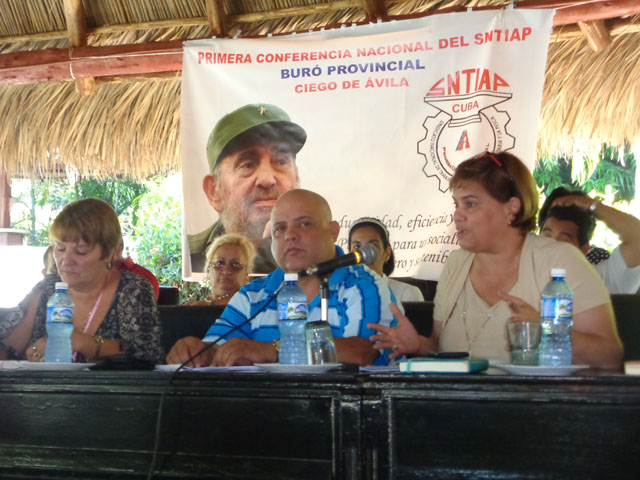 Carmen Rosa:“Aquí hay asuntos pendientes de perfeccionar: la calidad de los productos terminados y la inocuidad de los alimentos”. (Foto: José Luis Martínez Alejo)