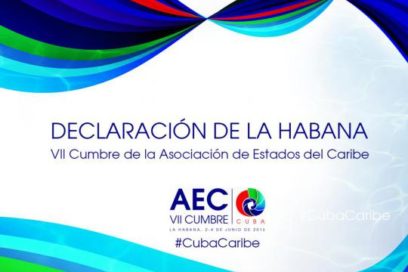Declaración de La Habana: “Unidos para un Caribe Sostenible”