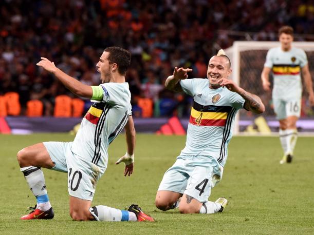 Bélgica fue uno de los equpos que avanzó a los cuartos de final.