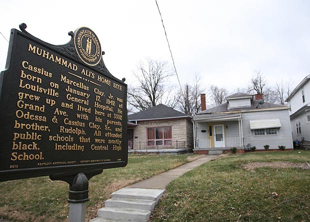 Casa natal de Ali en Louisville.