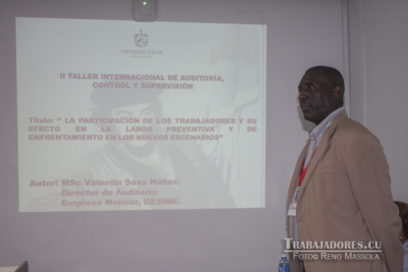 ¿Participan los trabajadores en el control?