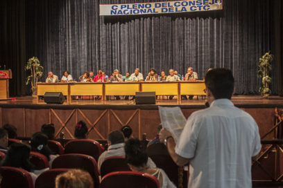 Sesionó 100 Consejo Nacional de la CTC