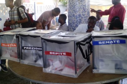 Anuncian comicios presidenciales en Haití