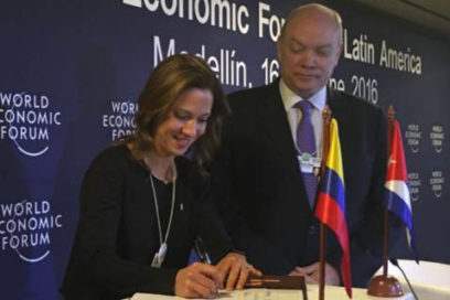 Firman Cuba y Colombia acuerdo comercial