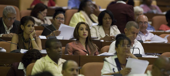 Sesión plenaria de la Asamblea Nacional. Foto: Ismael Francisco