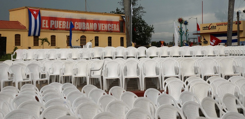 Una plaza renovada recibirá a los visitantes y al pueblo espirituano este 26 de Julio. Foto: Agustín Borrego Torres