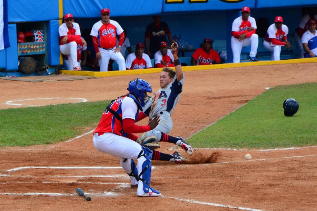 Tope Cuba-Estados unidos en Ciego de Ávila. ACN FOTO/ Osvaldo GUTIÉRREZ GÓMEZ