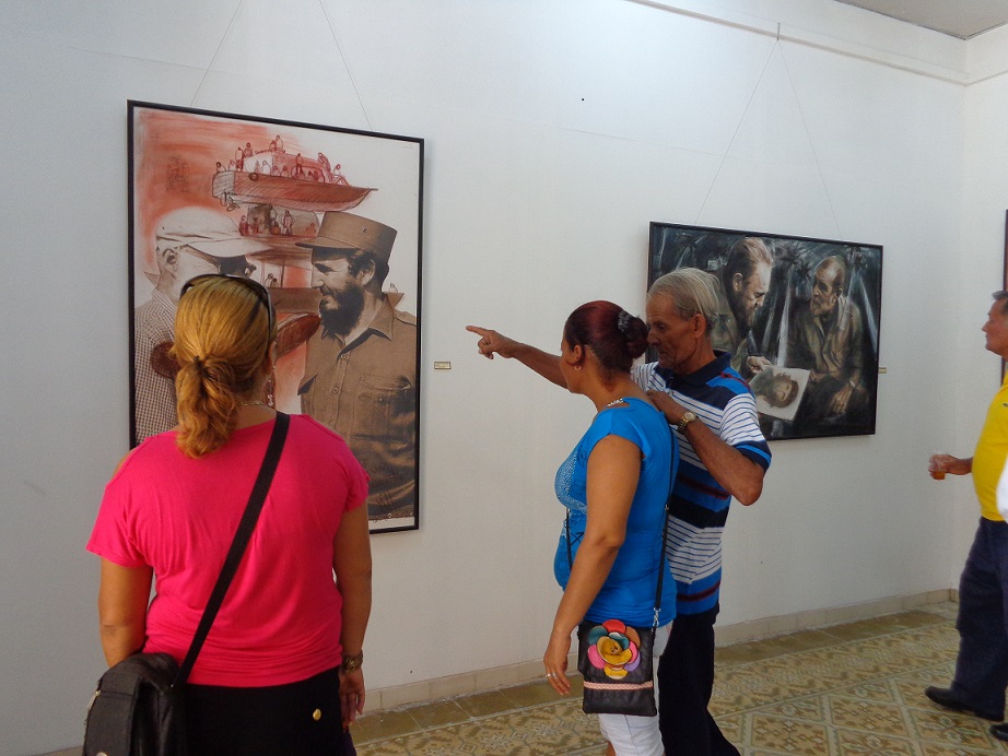 Galería de arte José Cisneros, de Campechuela. Foto: Lianet Suárez Sánchez