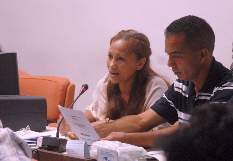 Asamblea Nacional del Poder Popular. Comisión   Agro Alimentario. Palacio de Convenciones, La Habana. 4 de julio de 2016. Foto: Agustín Borrego Torres.