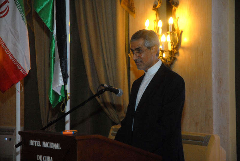 Kambiz Sheik Hassani, embajador de la República Islámica de Irán. Foto: Agustín Borrego Torres.