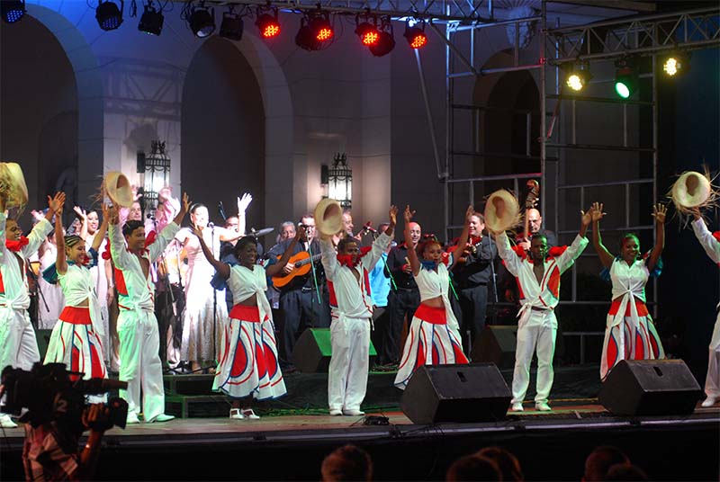 Gala cultural en homanaje a la gesta del Moncada. Foto: Agustín Borrego Torres.
