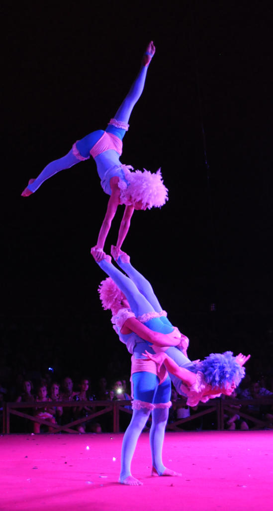 Rusia estuvo representada por la Compañía Estatal Rosgoscirk. Fue premiada con la Carpa de Plata. Foto: Yuris Nórido
