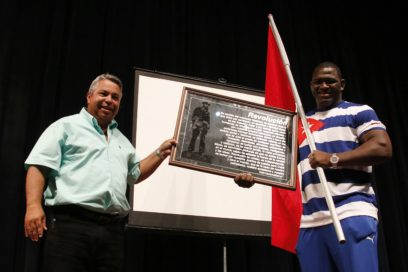 Homenaje de la CTC a deportistas olímpicos