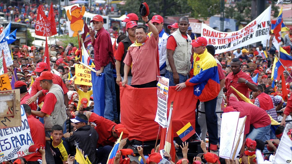 Chávez con el pueblo