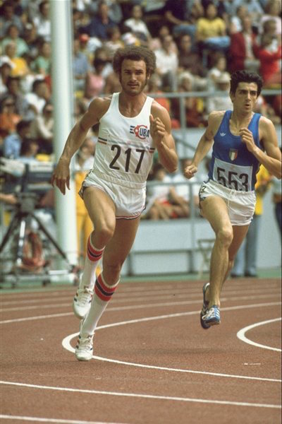 Alberto Juantorena, doble campeón olímpico en Montreal 1976