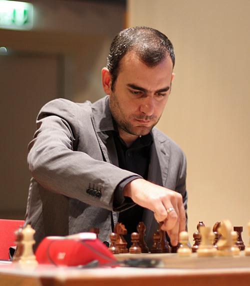 Leinier Domínguez en el torneo de Dortmund