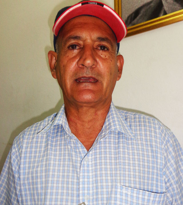 Aleido: “Una de las fortalezas es la labor de un grupo de obreros consagrados en el activismo deportivo”. Foto: José Luis Martínez Alejo