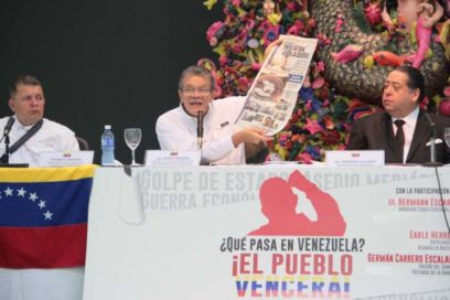 Denuncian intentos para desestabilizar Venezuela