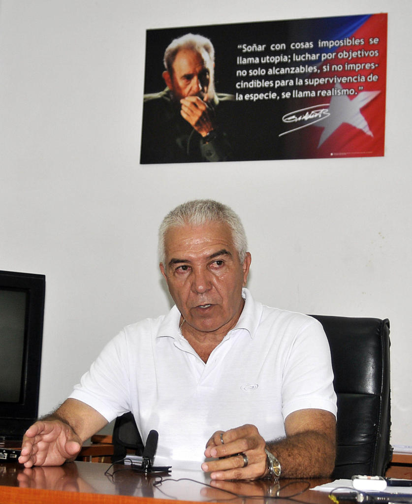 Eustaquio Pagés, director de la Empresa Provincial de Círculos Sociales de La Habana.Foto: José Raúl Rodríguez Robleda