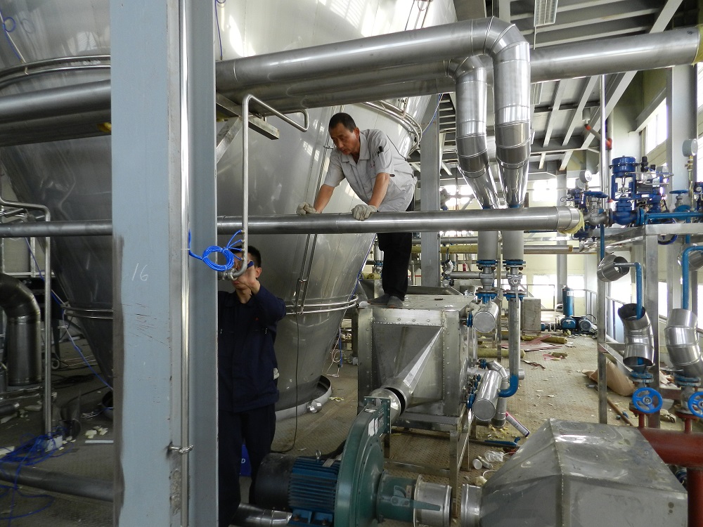 Fábrica de leche en polvo construida en la provincia de Camagüey.